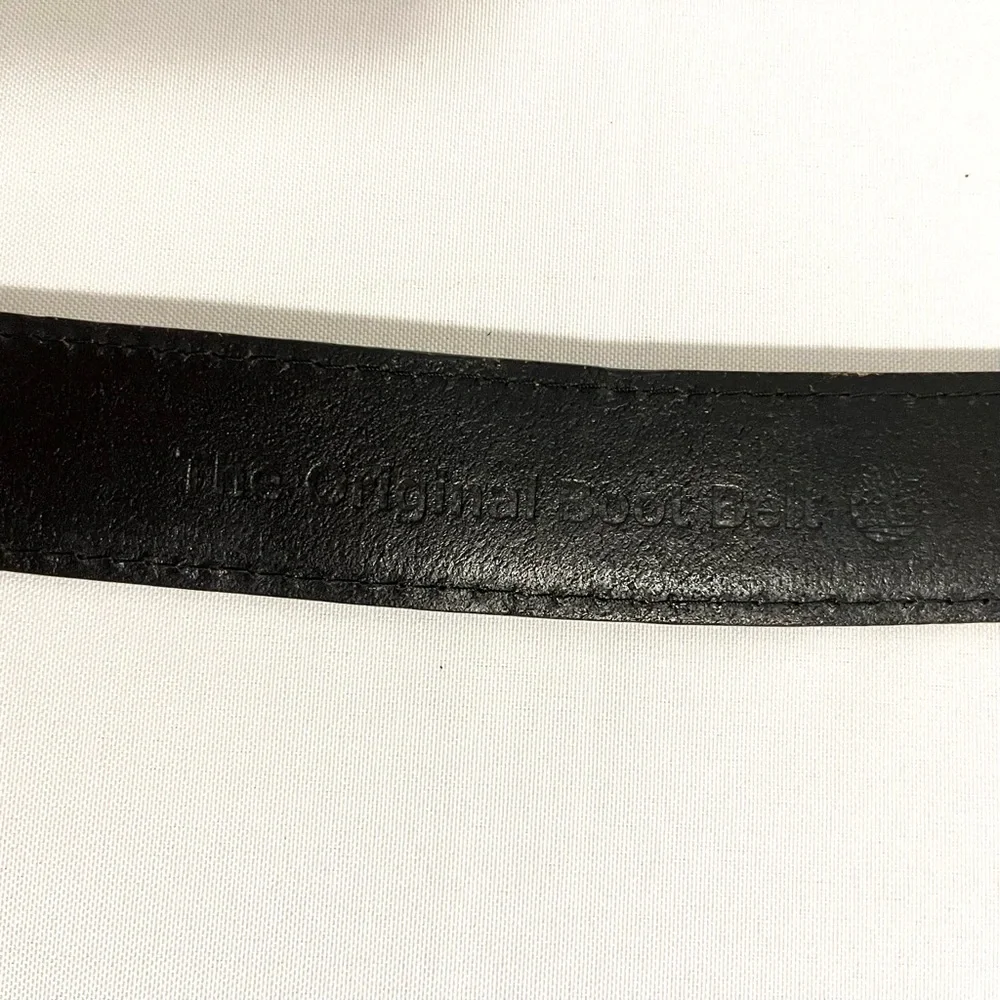 Timberland Original Boot Belt Genuine Leather Timeless Mens